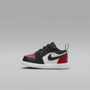 Nike Jordan 1 Low Alt Schoenen Kinderen Zwart Wit Rood Nederland | 106473-HEY