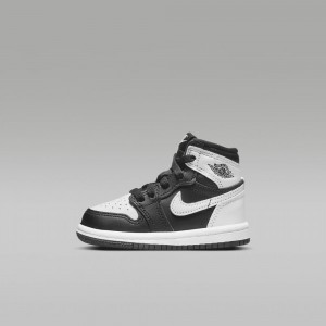 Nike Jordan 1 Retro High OG "Black & White" Schoenen Kinderen Zwart Wit Nederland | 936821-SDZ