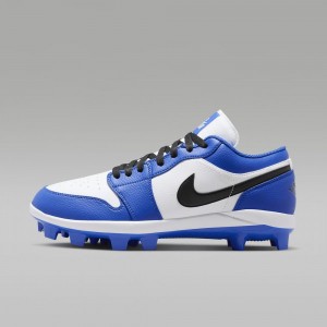 Nike Jordan 1 Retro MCS Low Schoenen Heren Koningsblauw Wit Zwart Nederland | 097435-ZJI