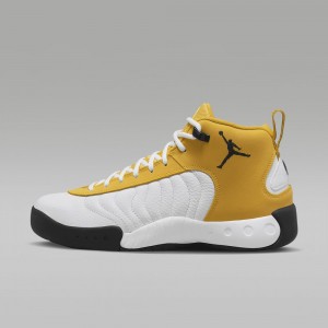 Nike Jordan Jumpman Pro Schoenen Heren Wit Geel Zwart Nederland | 321067-LRZ