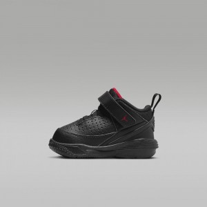 Nike Jordan Max Aura 5 Schoenen Kinderen Zwart Rood Nederland | 860542-XMA