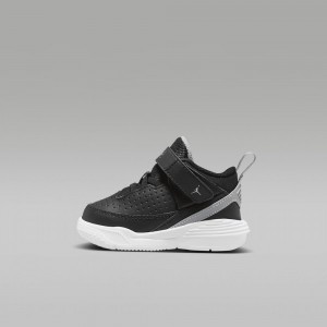 Nike Jordan Max Aura 5 Schoenen Kinderen Zwart Wit Nederland | 427385-OTU