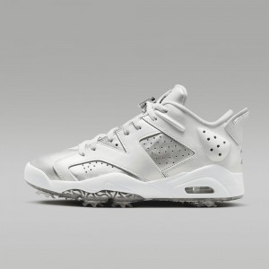 Nike Jordan Retro 6 G NRG Schoenen Heren Wit Metal Zilver Nederland | 510634-LUV