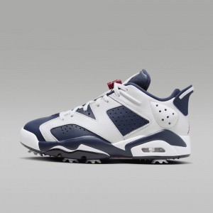Nike Jordan Retro 6 G Schoenen Heren Blauw Wit Nederland | 075438-OKN