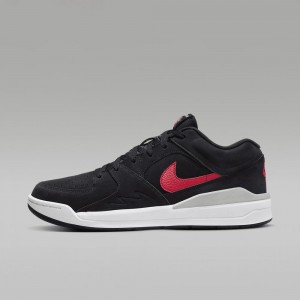 Nike Jordan Stadium 90 Schoenen Heren Zwart Rood Nederland | 582107-DLY