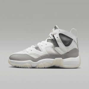 Nike Jumpman Two Trey Schoenen Dames Wit Grijs Nederland | 794623-UDQ