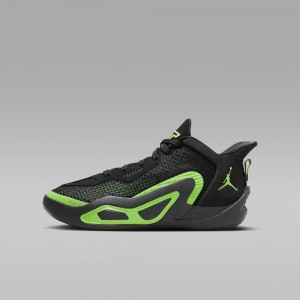 Nike Tatum 1 Schoenen Kinderen Zwart Groen Nederland | 564830-BSD