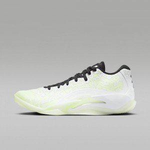 Nike Zion 3 "Fresh Paint" Schoenen Heren Wit Zwart Lichtgeel Nederland | 432067-XVK