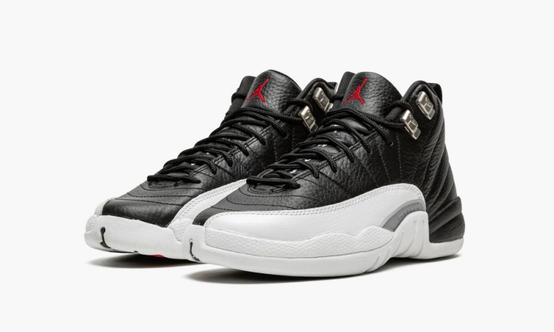 Nike AIr Jordan 12 Retro GS 'Playoffs - 2022' Schoenen Kinderen Zwart Rood Wit Nederland | 461970-UAP