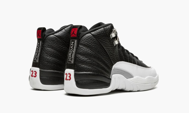 Nike AIr Jordan 12 Retro GS 'Playoffs - 2022' Schoenen Kinderen Zwart Rood Wit Nederland | 461970-UAP