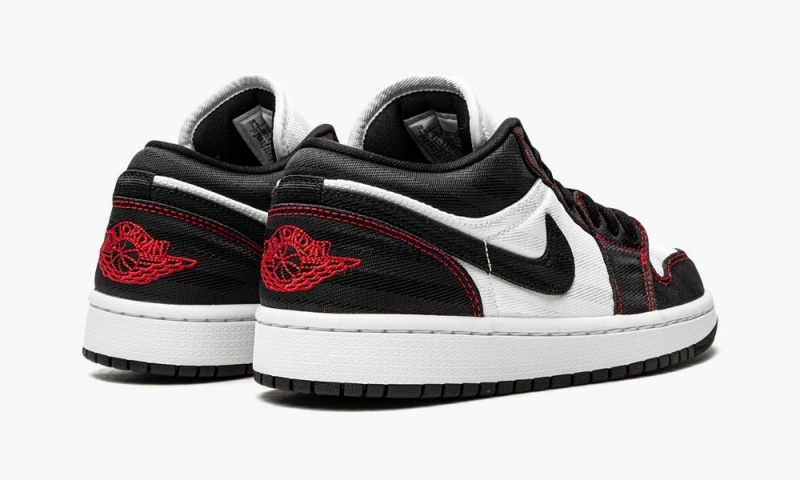 Nike AIr Jordan 1 Low SE UTL 'White / Black / Red' Schoenen Dames Wit Zwart Rood Nederland | 381590-NVK