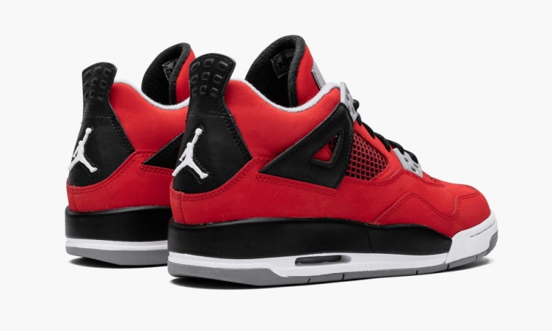Nike AIr Jordan 4 Retro GS 'Toro Bravo' Schoenen Kinderen Rood Wit Zwart Grijs Nederland | 685107-ISR