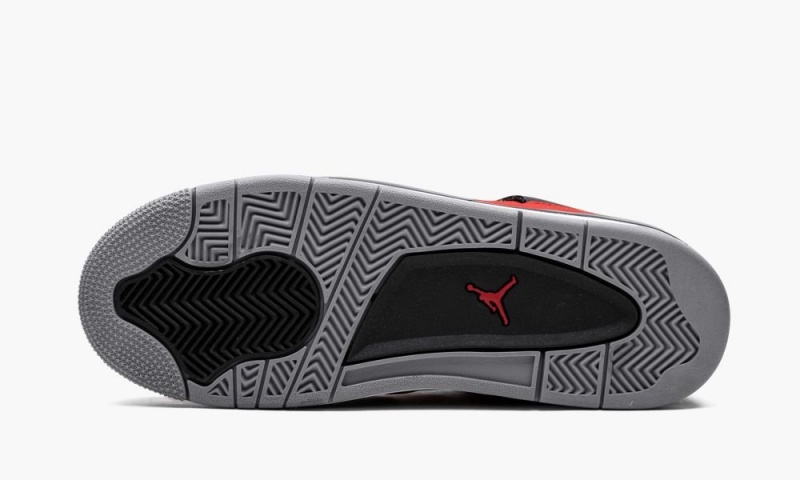 Nike AIr Jordan 4 Retro GS 'Toro Bravo' Schoenen Kinderen Rood Wit Zwart Grijs Nederland | 685107-ISR