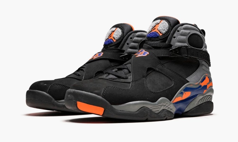 Nike AIr Jordan 8 Retro 'Phoenix Suns' Schoenen Heren Zwart Grijs Nederland | 168273-BAO