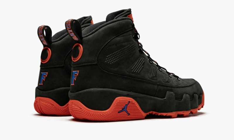 Nike AIr Jordan 9 Boot 'UNIVERSITY OF FLORIDA PE' Schoenen Heren Zwart Oranje Nederland | 681537-CZN