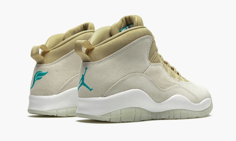 Nike Air Jordan 10 RETRO SP 'SOLEFLY' Schoenen Heren Groen Lichtbruin Nederland | 068924-HBS