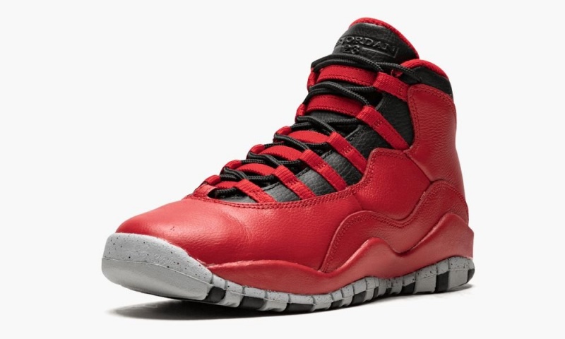Nike Air Jordan 10 Retro 30th BG 'Bulls Over Broadway' Schoenen Kinderen Rood Zwart Nederland | 407289-IJK
