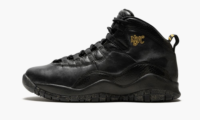 Nike Air Jordan 10 Retro BG 'NYC' Schoenen Kinderen Zwart Grijs Nederland | 982164-CAN