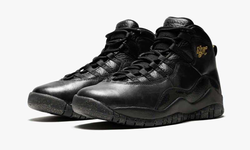 Nike Air Jordan 10 Retro BG 'NYC' Schoenen Kinderen Zwart Grijs Nederland | 982164-CAN