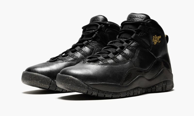 Nike Air Jordan 10 Retro BG 'NYC' Schoenen Kinderen Zwart Grijs Nederland | 982164-CAN