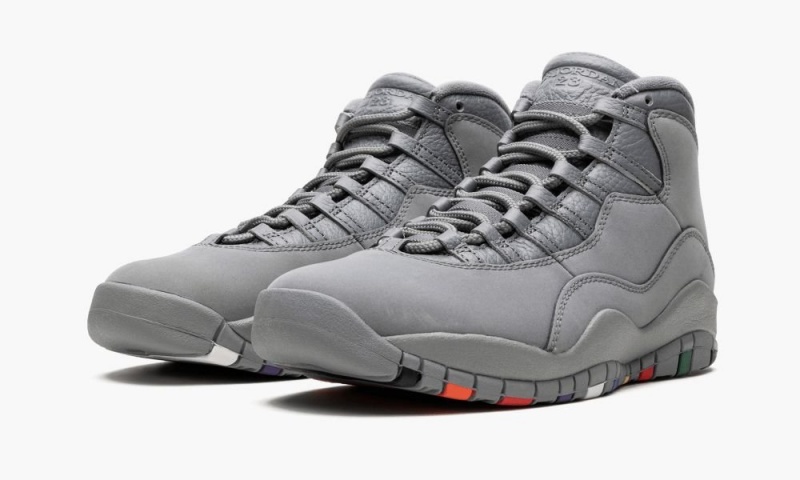 Nike Air Jordan 10 Retro 'Cool Grey' Schoenen Heren Grijs Wit Nederland | 304165-IVL