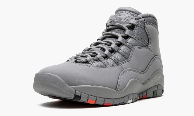 Nike Air Jordan 10 Retro 'Cool Grey' Schoenen Heren Grijs Wit Nederland | 304165-IVL