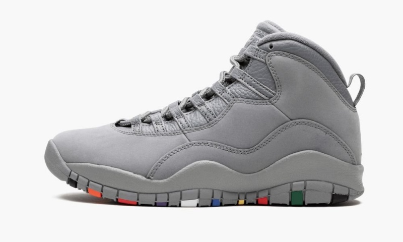 Nike Air Jordan 10 Retro \'Cool Grey\' Schoenen Heren Grijs Wit Nederland | 304165-IVL