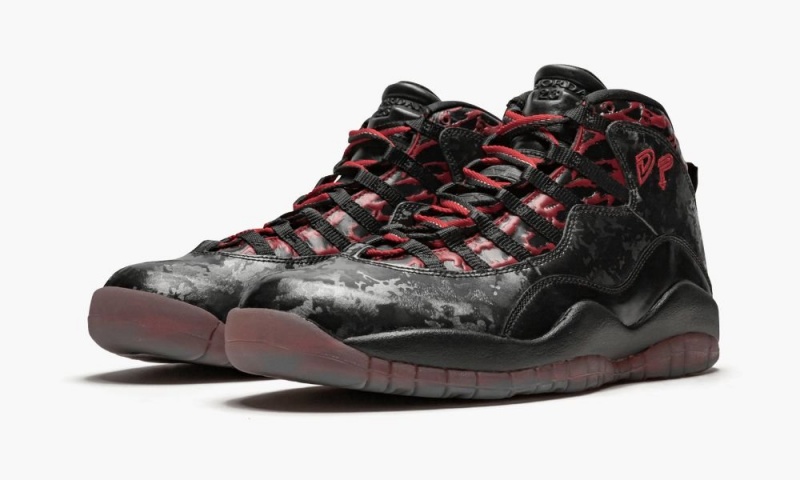 Nike Air Jordan 10 Retro DB 'Doernbecher' Schoenen Heren Zwart Rood Nederland | 734289-PVW