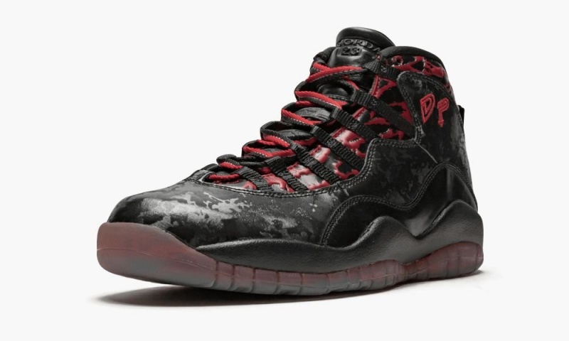 Nike Air Jordan 10 Retro DB 'Doernbecher' Schoenen Heren Zwart Rood Nederland | 734289-PVW