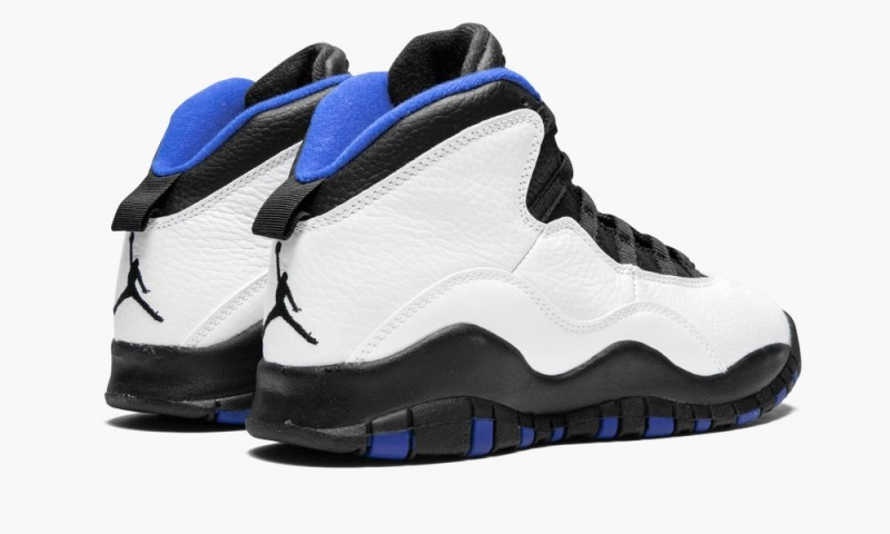 Nike Air Jordan 10 Retro (GS) 'City Pack - Orlando' Schoenen Kinderen Wit Zwart Koningsblauw Blauw Nederland | 175968-KRI