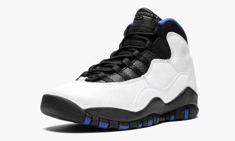Nike Air Jordan 10 Retro (GS) 'City Pack - Orlando' Schoenen Kinderen Wit Zwart Koningsblauw Blauw Nederland | 175968-KRI