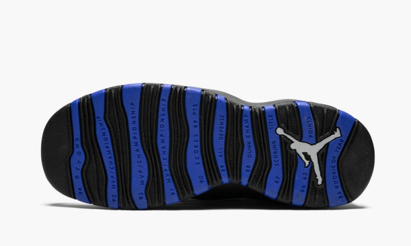Nike Air Jordan 10 Retro (GS) 'City Pack - Orlando' Schoenen Kinderen Wit Zwart Koningsblauw Blauw Nederland | 175968-KRI