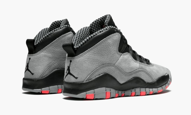 Nike Air Jordan 10 Retro (GS) 'Cool Grey' Schoenen Kinderen Grijs Zwart Nederland | 509726-OBR