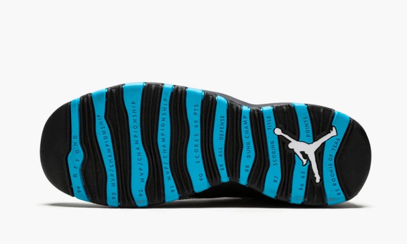 Nike Air Jordan 10 Retro (GS) 'Powder Blue' Schoenen Kinderen Wit Blauw Zwart Nederland | 274068-VFG