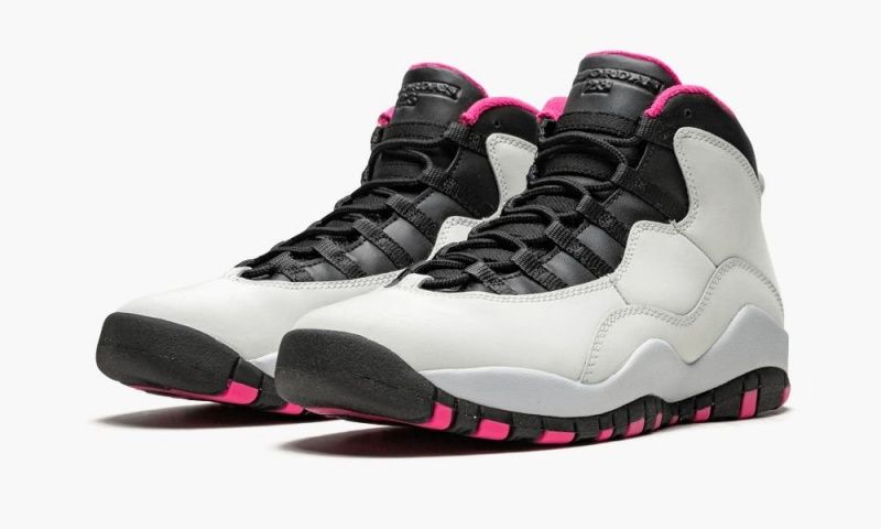 Nike Air Jordan 10 Retro (GS) Schoenen Kinderen Grijs Nederland | 412398-LYW