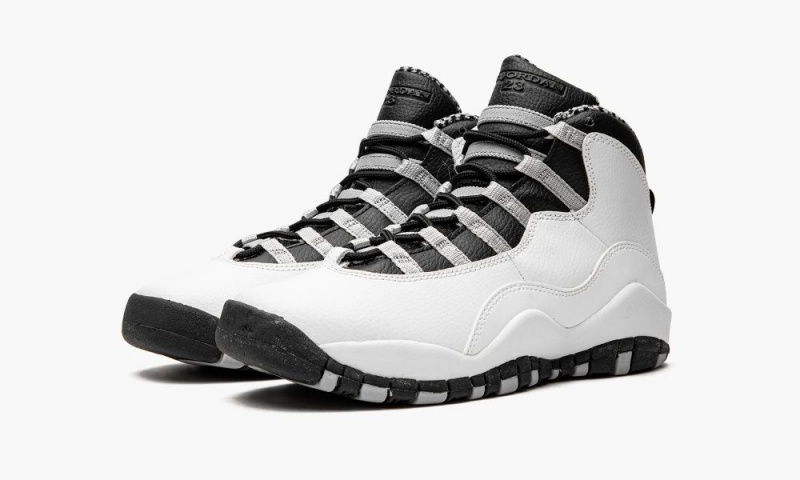 Nike Air Jordan 10 Retro GS 'Steel' Schoenen Kinderen Wit Nederland | 748092-VGC