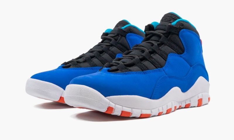 Nike Air Jordan 10 Retro (GS) 'Tinker' Schoenen Kinderen Blauw Oranje Zwart Nederland | 057829-FAZ