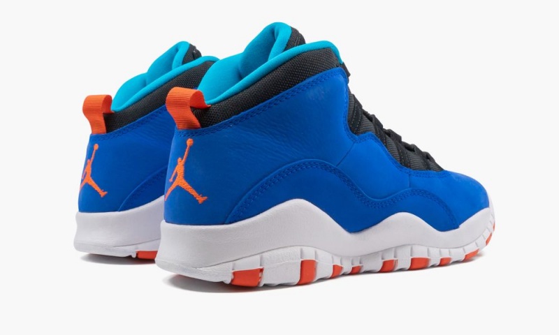 Nike Air Jordan 10 Retro (GS) 'Tinker' Schoenen Kinderen Blauw Oranje Zwart Nederland | 057829-FAZ