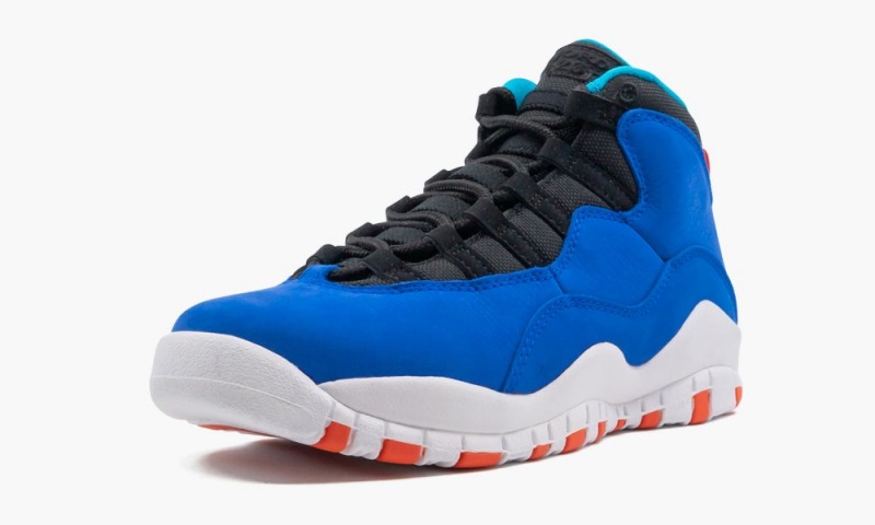 Nike Air Jordan 10 Retro (GS) 'Tinker' Schoenen Kinderen Blauw Oranje Zwart Nederland | 057829-FAZ