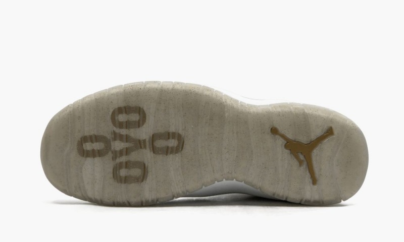 Nike Air Jordan 10 Retro OVO 'OVO' Schoenen Heren Wit Metal Goud Nederland | 643518-FHO