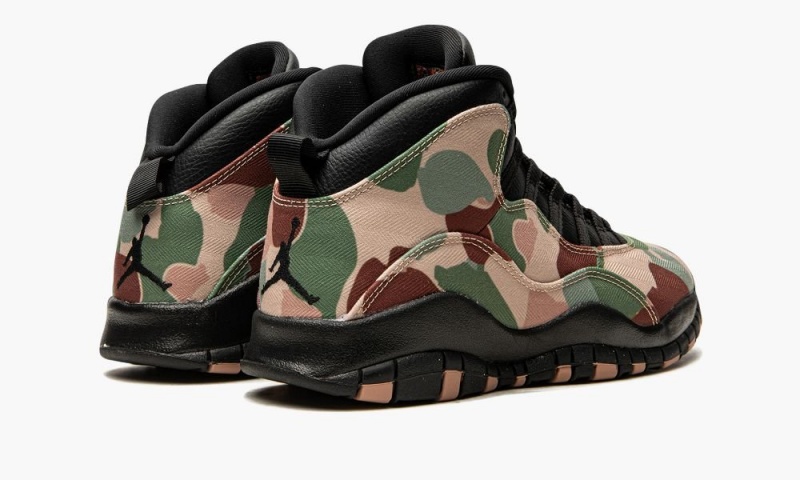 Nike Air Jordan 10 Retro 'Rattan Desert Camo' Schoenen Heren Gekleurd Nederland | 649583-AES