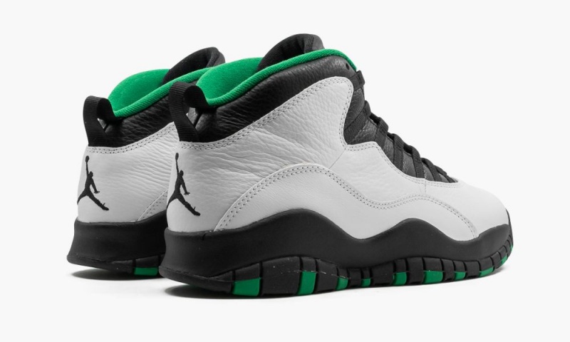 Nike Air Jordan 10 'Seattle Supersonics' Schoenen Heren Wit Zwart Groen Geel Nederland | 659803-PVA