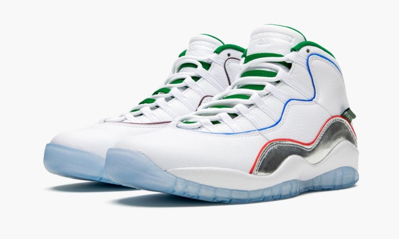 Nike Air Jordan 10 'Wings' Schoenen Heren Wit Zwart Nederland | 912586-DFE
