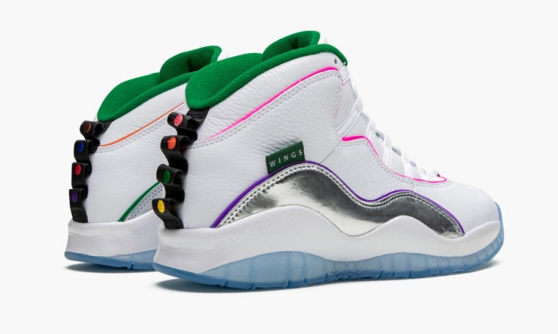 Nike Air Jordan 10 'Wings' Schoenen Heren Wit Zwart Nederland | 912586-DFE