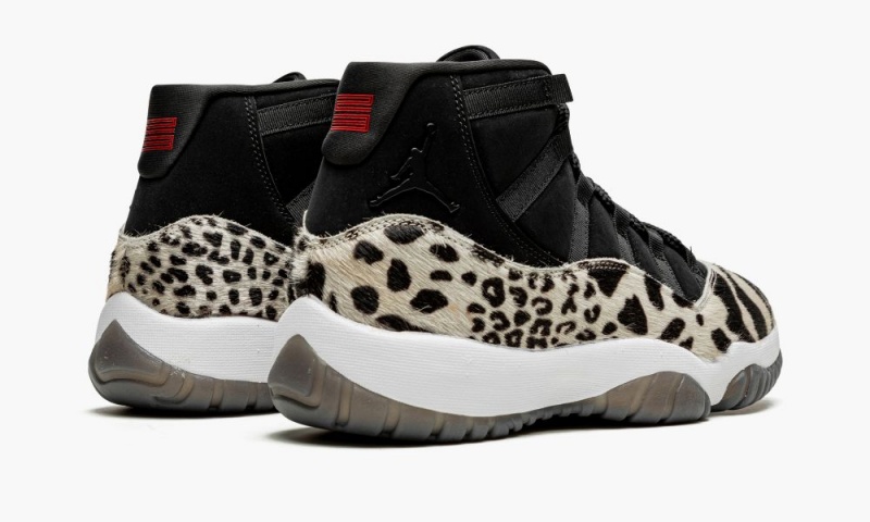 Nike Air Jordan 11 'Animal Instinct' Schoenen Dames Zwart Rood Wit Nederland | 506247-LVX