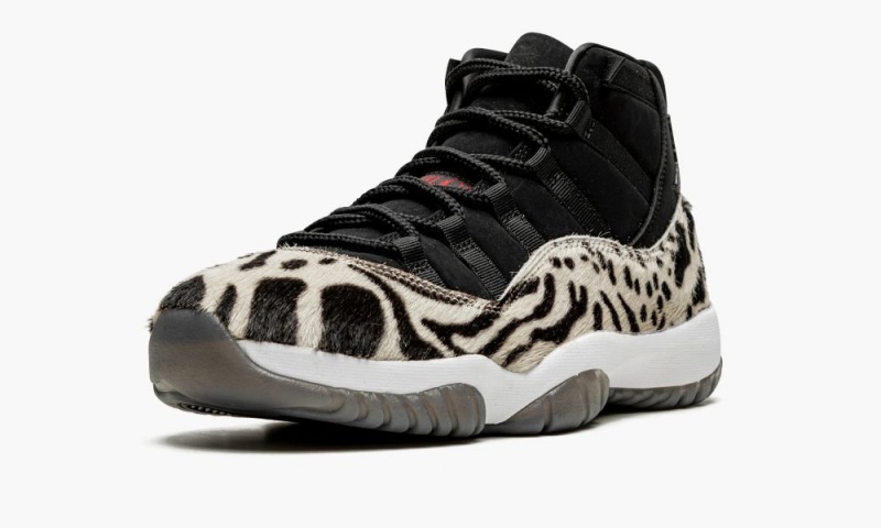 Nike Air Jordan 11 'Animal Instinct' Schoenen Dames Zwart Rood Wit Nederland | 506247-LVX