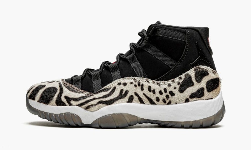Nike Air Jordan 11 \'Animal Instinct\' Schoenen Dames Zwart Rood Wit Nederland | 506247-LVX