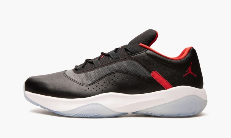 Nike Air Jordan 11 CMFT Low \'BRED\' Schoenen Heren Zwart Rood Wit Nederland | 392501-GQS