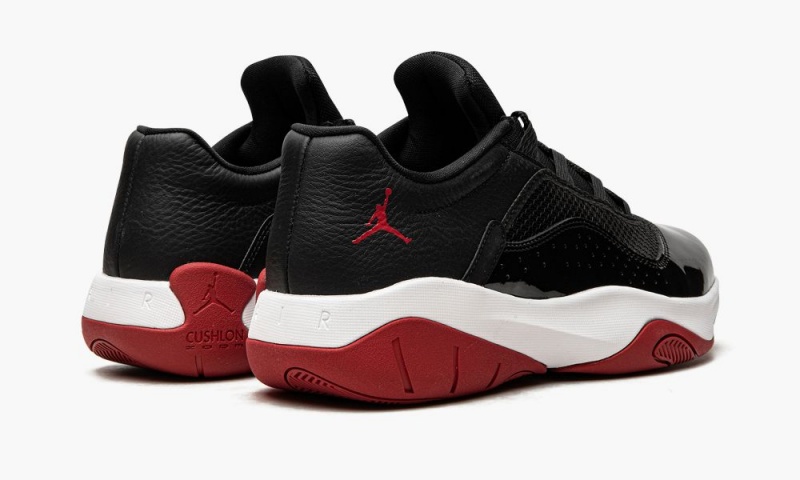 Nike Air Jordan 11 CMFT Low 'BRED' Schoenen Heren Zwart Wit Rood Nederland | 605287-FSM