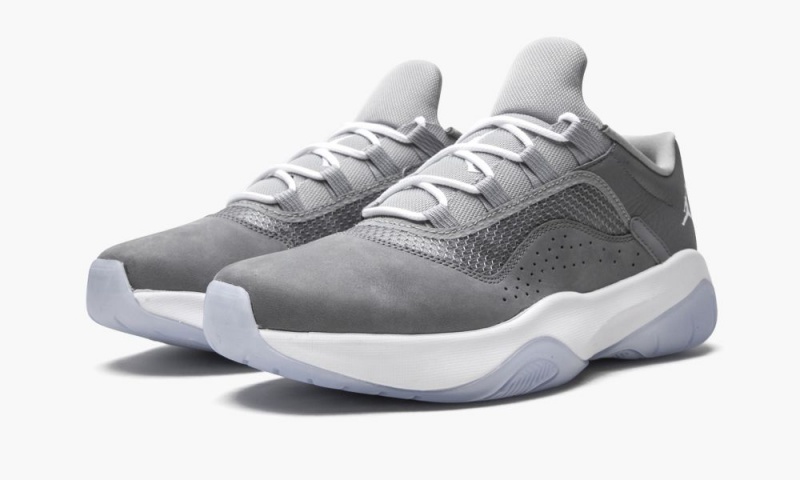 Nike Air Jordan 11 CMFT Low 'Cool Grey' Schoenen Heren Grijs Wit Nederland | 456379-IHL
